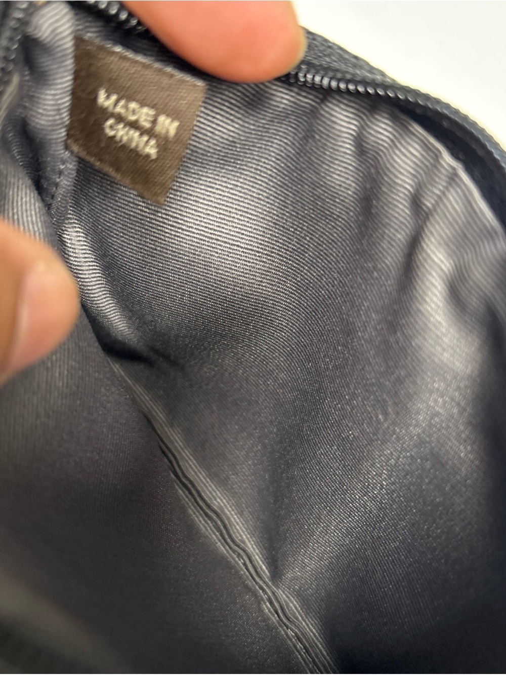 Coach Black Wristlet Clutch with Contrast Stitching - Picture 13 of 16